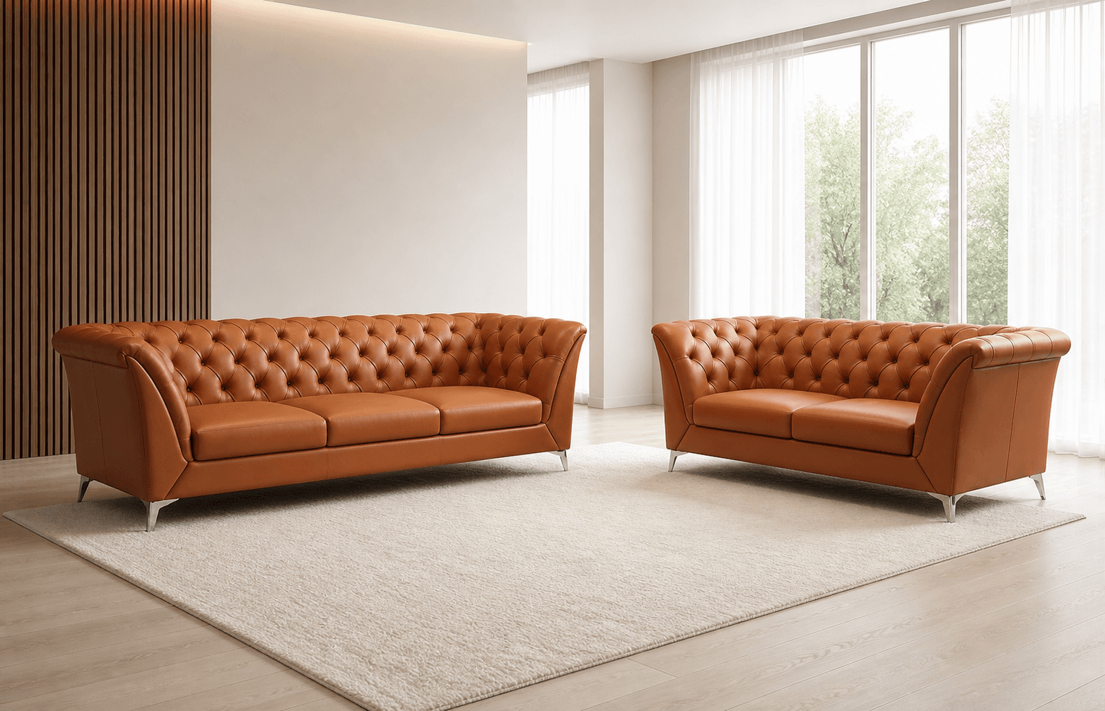 Luxury Leather & Sculptural Collection